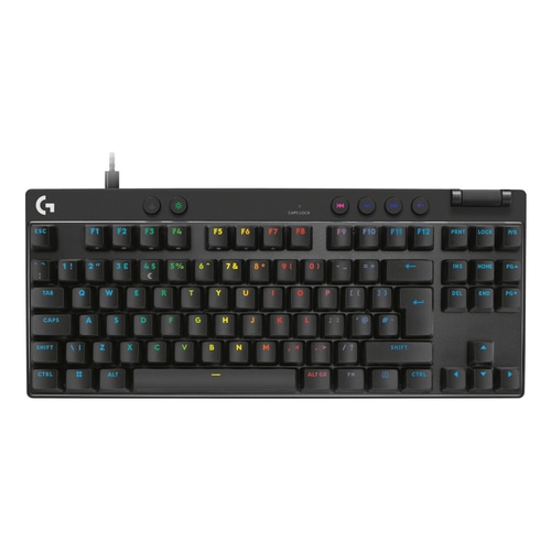 Logitech G PRO X TKL RAPID keyboard Gaming USB QZERTY UK English Black