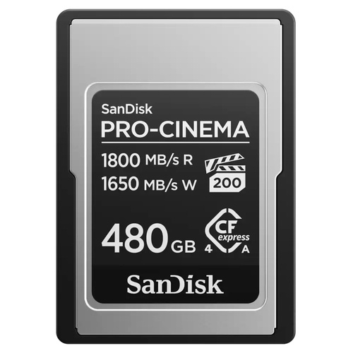 SanDisk PRO-CINEMA CFexpress Type A Card - 480GB