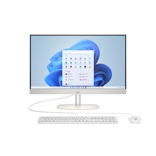 HP 24 -cr0063na PC Intel Core i3 i3-N300 60.5 cm (23.8) 1920 x 1080 pixels All-in-One PC 8 GB DDR4-SDRAM 256 GB SSD Windows 11 Home Wi-Fi 6 (802.11ax) White