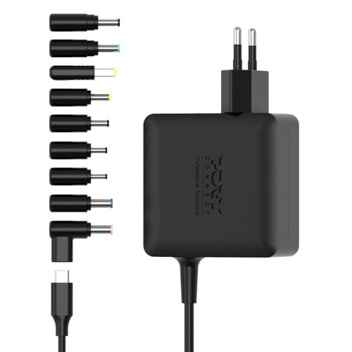 Port Designs 904065UWUK power adapter/inverter Indoor 65 W Black