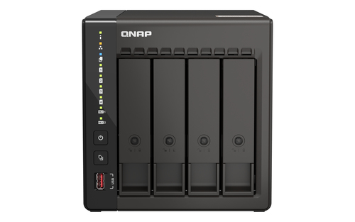 QNAP QVP-41C NAS/storage server Tower Intel Celeron J6412 8 GB DDR4 Black