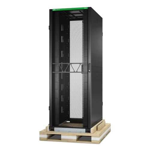 APC NetShelter SX, Server Rack Enclosure Gen 2, Shock Packaging, 2500 lbs, Black, 48U x 750W x 1070D