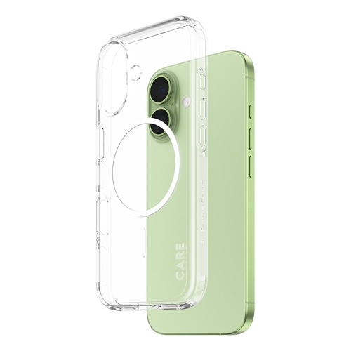 PanzerGlass CARE by  Flagship Case Transparent Urban Explorer w. White MagSafe iPhone 17