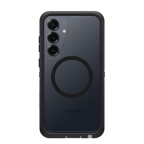 OtterBox Defender XT with Magnets Series for Samsung Galaxy S25+, transparent/black