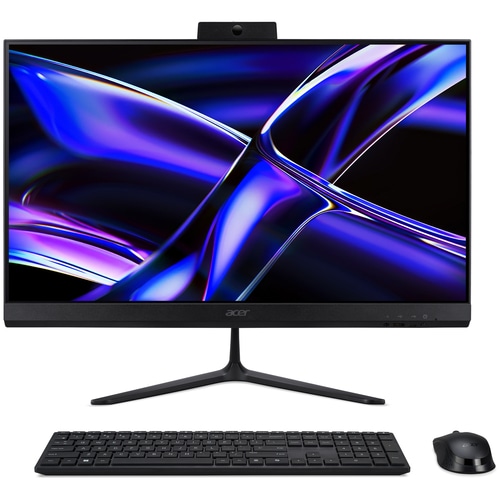Acer Aspire C24-B All-in-One Desktop - Intel N150, 8GB, 256GB SSD, Integrated Graphics, 23.8 Full HD, Windows 11, Black