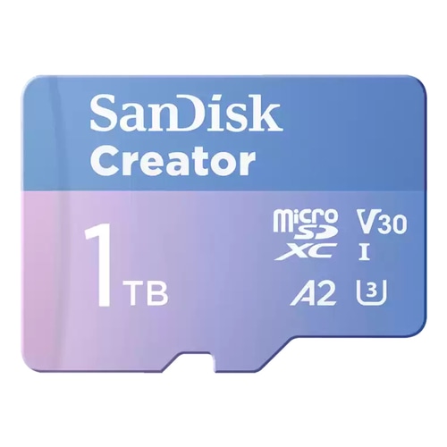 SanDisk Creator 1 TB MicroSDXC UHS-I Class 10