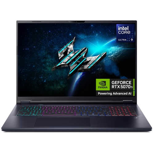 Acer Predator Helios Neo 18 AI (PHN18-72) Intel Ultra 9, 32GB, 2TB SSD, RTX5070Ti, 18 WQXGA, Windows 11 Gaming Notebook