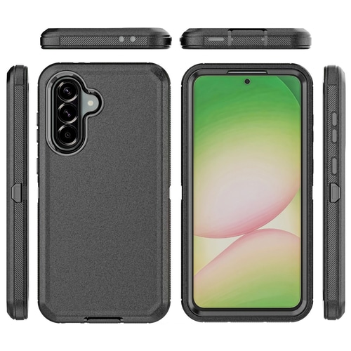 Techair TAPGR042 The Samsung A17 Rugged Case offers a perfect fit, easy access, and ultimate protectioncomplete with an inbuilt screen protector to keep scratches at bay. Tough, stylish, and built to last!