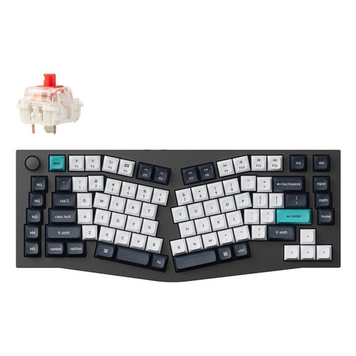 Keychron Q10 Max keyboard Universal USB + RF Wireless + Bluetooth QWERTY UK English Grey
