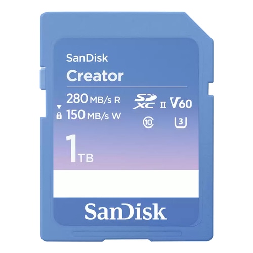 SanDisk Creator 1 TB SDXC UHS-II Class 10
