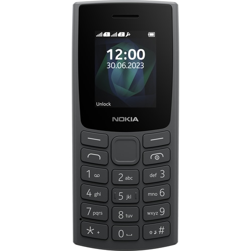 Nokia 105 4.57 cm (1.8) 78.7 g Charcoal Feature phone