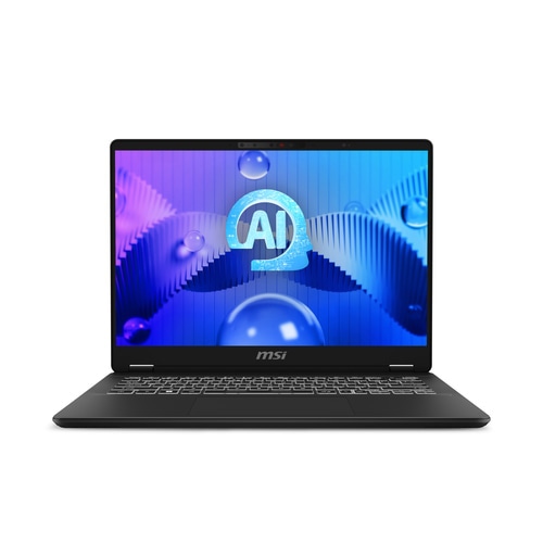 MSI Prestige 14 AI STUDIO C1VEG-002UK Laptop 35.6 cm (14) 2.8K Intel Core Ultra 7 155H 32 GB DDR5-SDRAM 1 TB SSD NVIDIA GeForce RTX 4050 Wi-Fi 7 (802.11be) Windows 11 Pro Grey