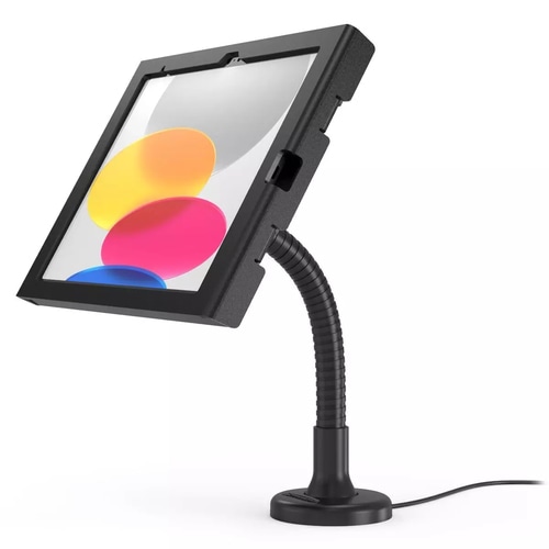 Compulocks iPad 10.9 10th Gen Swell Enclosure Flex Arm Mount Black