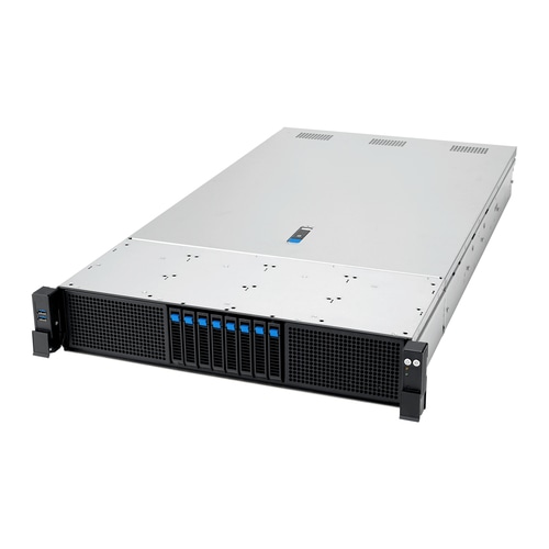 ASUS RS720A-E13-RS8U Socket SP5 Rack (2U) Black, Silver