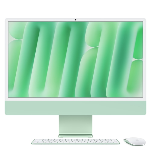 Apple iMac Apple M M4 59.7 cm (23.5) 4480 x 2520 pixels All-in-One PC 16 GB 256 GB SSD macOS Sequoia Wi-Fi 6E (802.11ax) Green