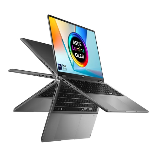 ASUS Vivobook 14 Flip TP3407SA-QL010W Copilot+ PC Intel Core Ultra 7 256V Hybrid (2-in-1) 35.6 cm (14) Touchscreen WUXGA 16 GB LPDDR5x-SDRAM 1 TB SSD Wi-Fi 7 (802.11be) Windows 11 Home Grey