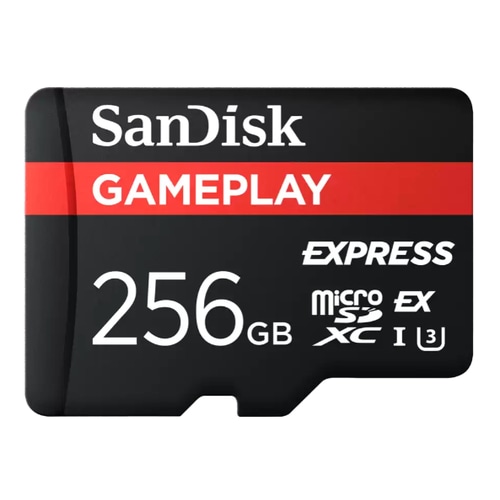 SanDisk GamePlay Express microSD 256GB UHS-I Class 10