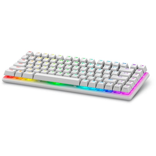 Alienware Pro Wireless Gaming keyboard USB + RF Wireless + Bluetooth White