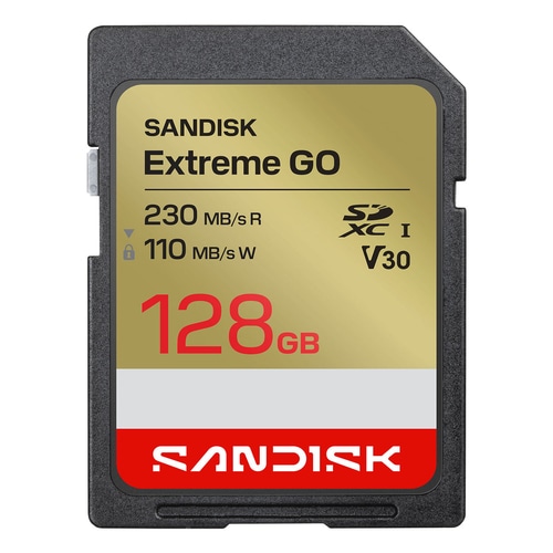 SanDisk Extreme GO 128 GB SDXC UHS-I