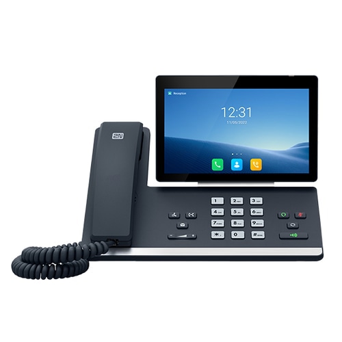 2N D7A IP phone Black LCD Wi-Fi