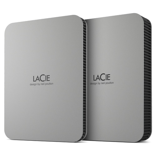 LaCie Mobile Drive (2022) external hard drive 1 TB 2.5 USB Type-C 3.2 Gen 1 (3.1 Gen 1) Silver