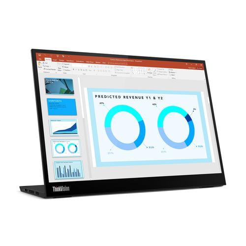 Lenovo ThinkVision M14d 35.6 cm (14) 2240 x 1400 pixels 2.2K LED Black