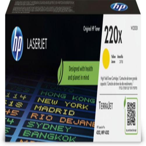 HP 220X Yellow Original LaserJet Toner Cartridge