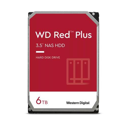Western Digital Red Plus WD60EFPX internal hard drive 3.5 6000 GB Serial ATA III