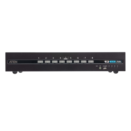 ATEN 8-Port USB DisplayPort Dual Display Secure KVM Switch with CAC (PSD PP v4.0 Compliant)