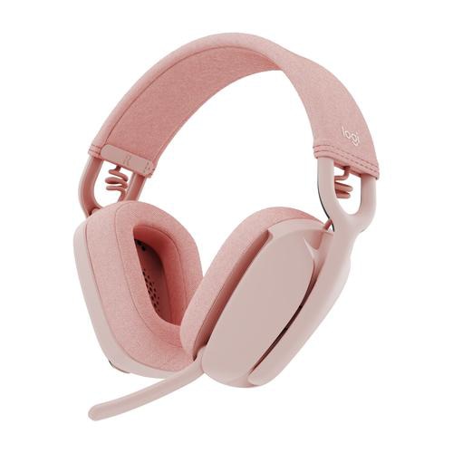 Logitech Zone Vibe 100 Headset Wireless Head-band Calls/Music Bluetooth Pink