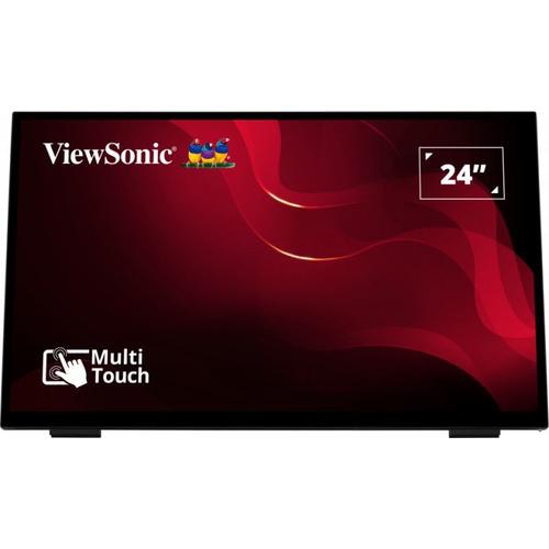 Viewsonic TD2465 Signage Display Interactive flat panel 61 cm (24) LED 250 cd/m Full HD Black Touchscreen