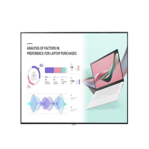 LG 98UH5J-H Signage Display Digital signage flat panel 2.49 m (98) LCD Wi-Fi 500 cd/m 4K Ultra HD Black Web OS 24/7