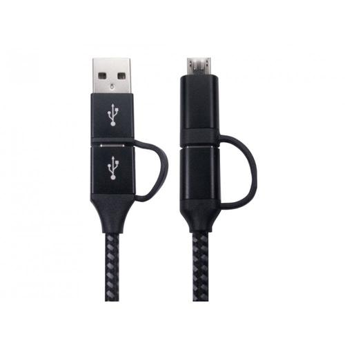 Cables Direct NLMOB-4CBDBK-1H USB cable 1.5 m USB 2.0 USB C Black