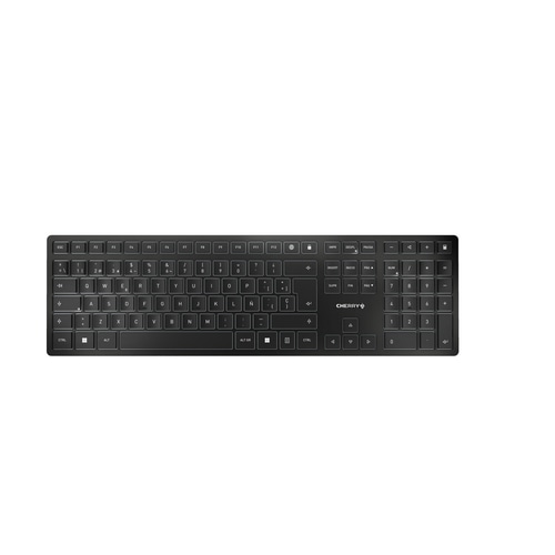 CHERRY KW 9100 SLIM keyboard RF Wireless + Bluetooth QWERTY Spanish Black