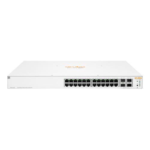 Hewlett Packard Enterprise Aruba Instant On 1930 24G Class4 PoE 4SFP/SFP+ 370W Managed L2+ Gigabit Ethernet (10/100/1000) Power over Ethernet (PoE) 1U White