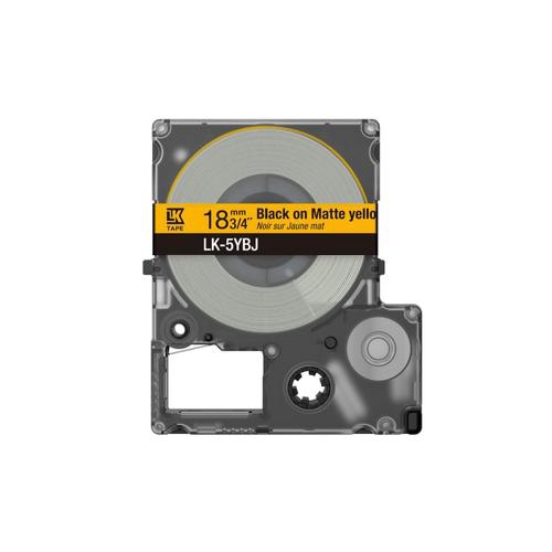 Epson C53S672075 label-making tape Black on yellow