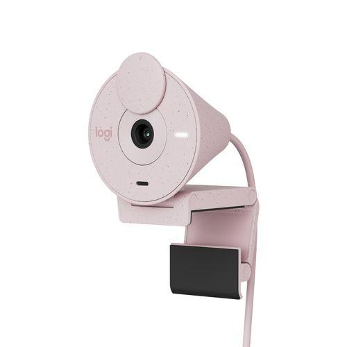 Logitech Brio 300 webcam 2 MP 1920 x 1080 pixels USB-C Pink