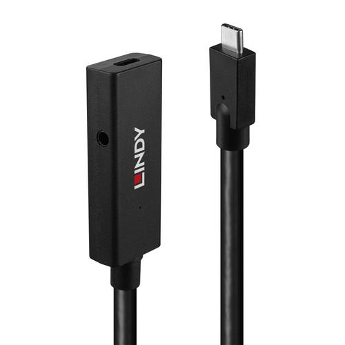 Lindy 43364 USB cable 5 m USB 3.2 Gen 2 (3.1 Gen 2) USB C Black