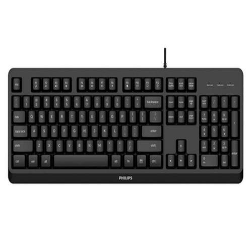 Philips 2000 series SPK6207BL/40 keyboard USB QWERTY English Black