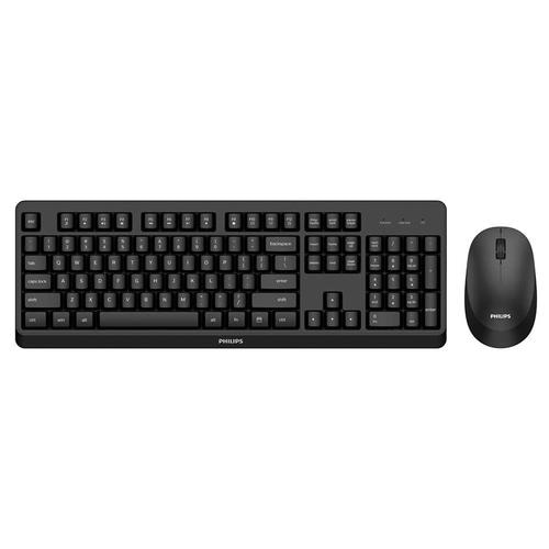 Philips 3000 series SPT6307BL/40 keyboard Mouse included RF Wireless QWERTY English Black