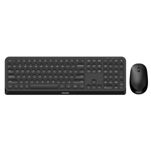 Philips 3000 series SPT6307B/40 keyboard Mouse included RF Wireless QWERTY English Black