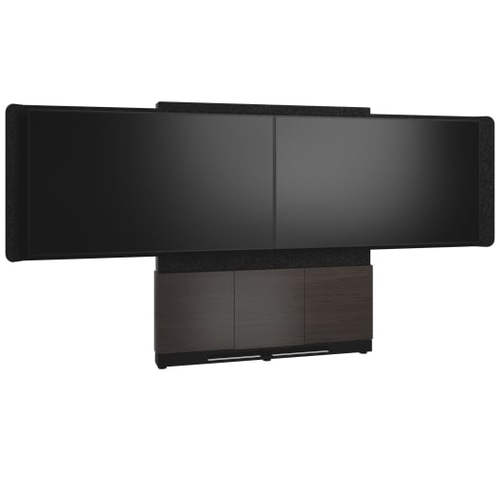 Middle Atlantic Products FM-DS-6675FW-JA3B TV mount 190.5 cm (75) Black, Grey