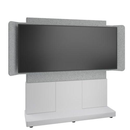 Middle Atlantic Products FM-DS-6675FS-KD8W TV mount 2.06 m (81) Grey, Silver, White