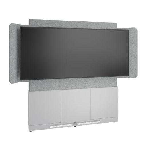 Middle Atlantic Products FM-DS-6675FW-KD8W TV mount 2.06 m (81) Grey, Silver, White