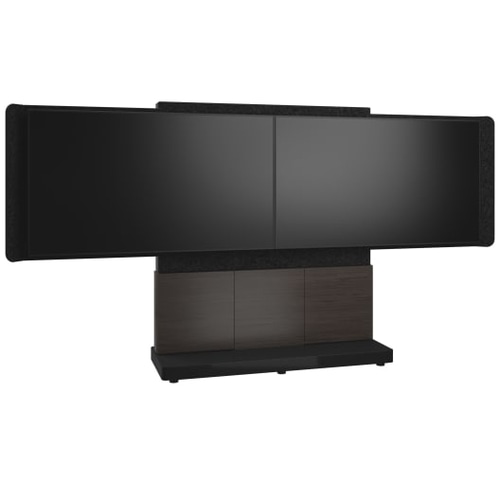 Middle Atlantic Products FM-DS-6675FS-JA3B TV mount 190.5 cm (75) Black, Grey