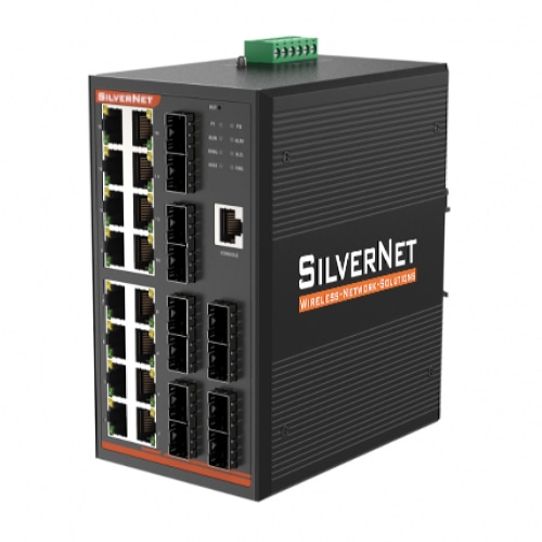 SilverNet SIL 73816MP-10G network switch Managed L2 Gigabit Ethernet (10/100/1000)
