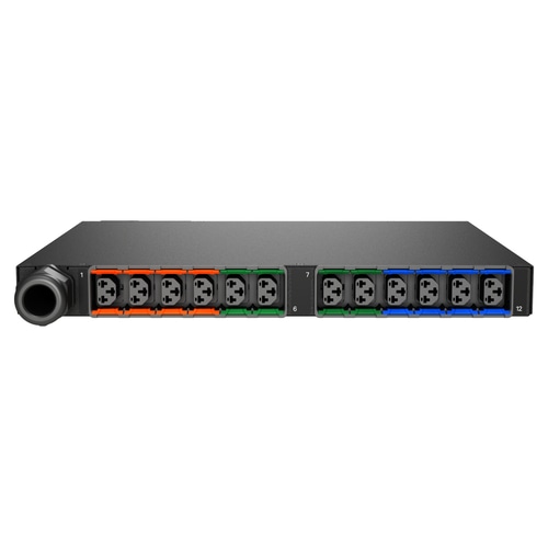 Vertiv Geist MGU5M1R5-12CF13-2PS56B2H10-S power distribution unit (PDU) 12 AC outlet(s) 0U Black
