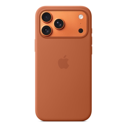 Apple iPhone 17 Pro Max Silicone Case with MagSafe  Terra Cotta