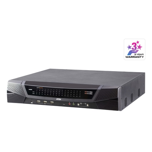 ATEN RCM464VA KVM switch Black
