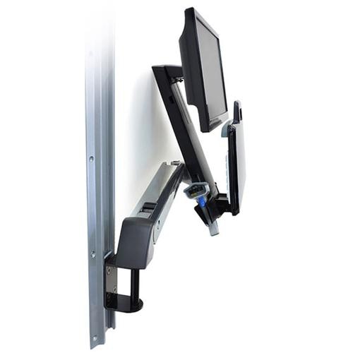 Ergotron StyleView Sit-Stand Combo Arm 61 cm (24) Aluminium Wall